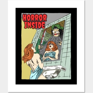 HORROR INSIDE Posters and Art